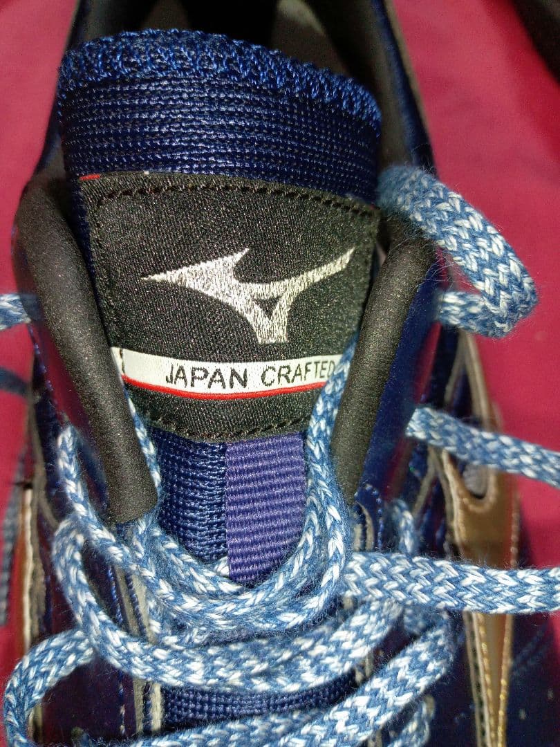 《26.5cm》【MIZUNO】フィールドジオRD ネイビー×ゴールド