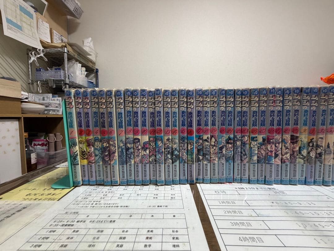ジョジョの奇妙な冒険1部～5部