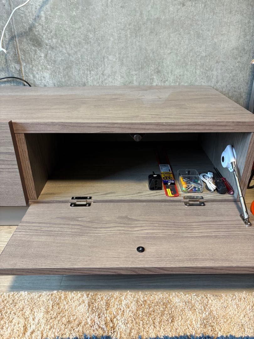 LOWYA テレビボード シャビーアッシュ110cm