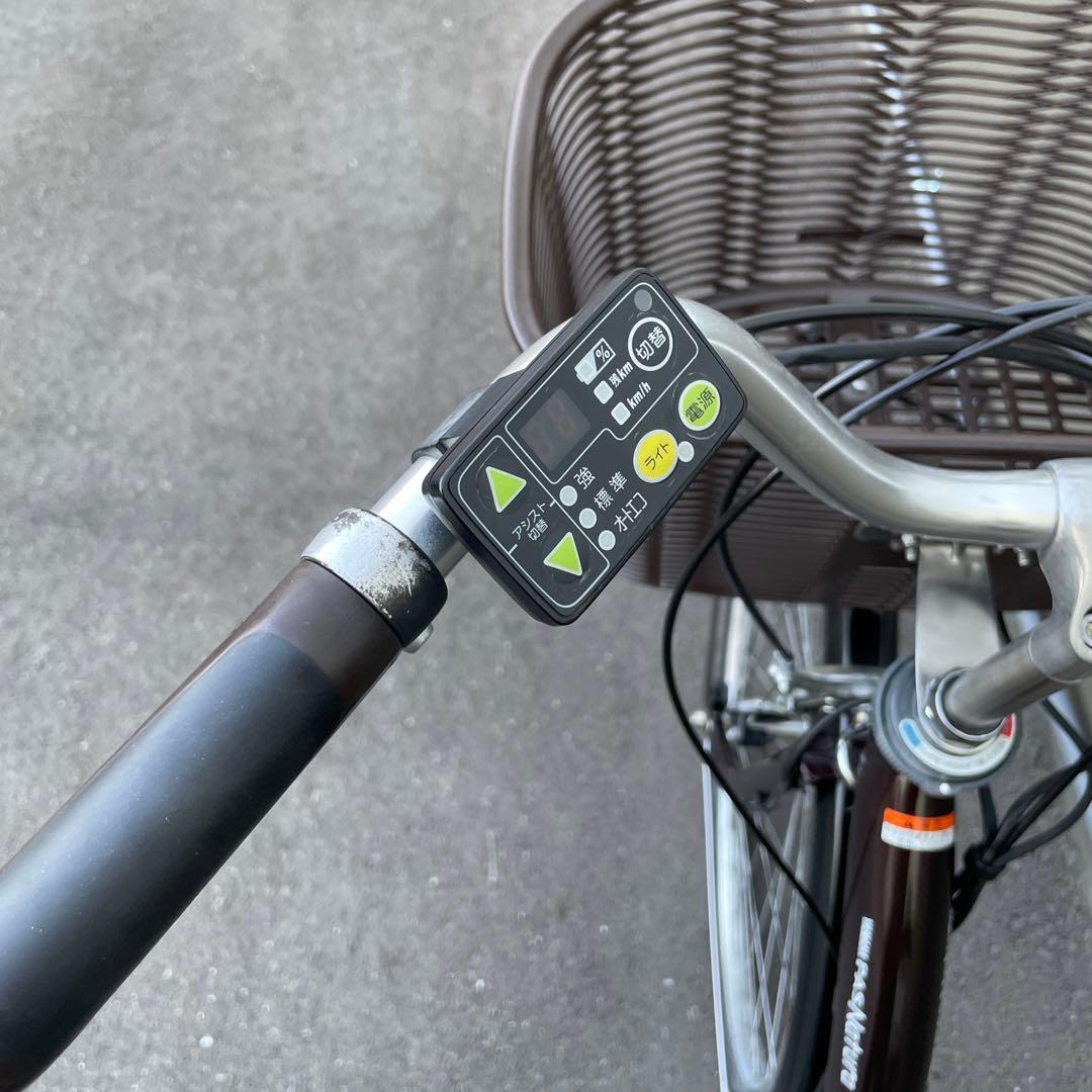ヤマハ電動アシスト自転車26インチブラウン