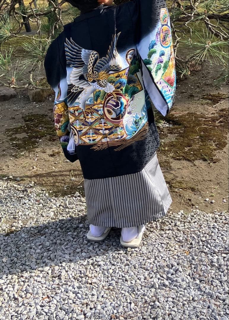 【五歳・七五三】袴、羽織セット
