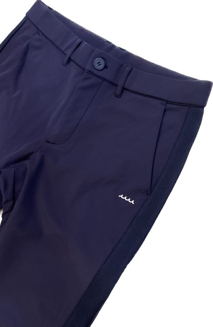 【新品】ムータマリンゴルフ　ロングパンツ　メンズ　ネイビー　Lサイズ