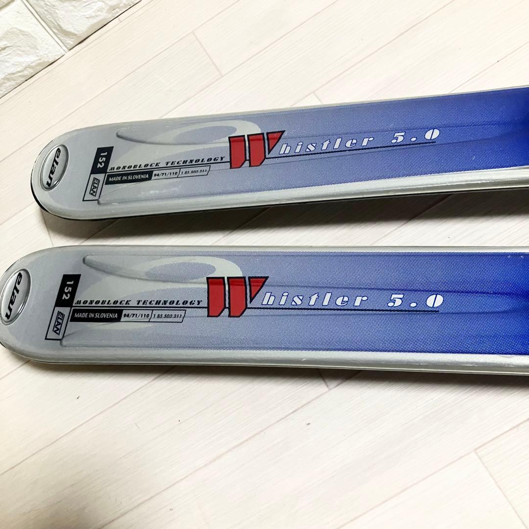 ストック付/elan Whistler5.0 エラン スキーセット 152