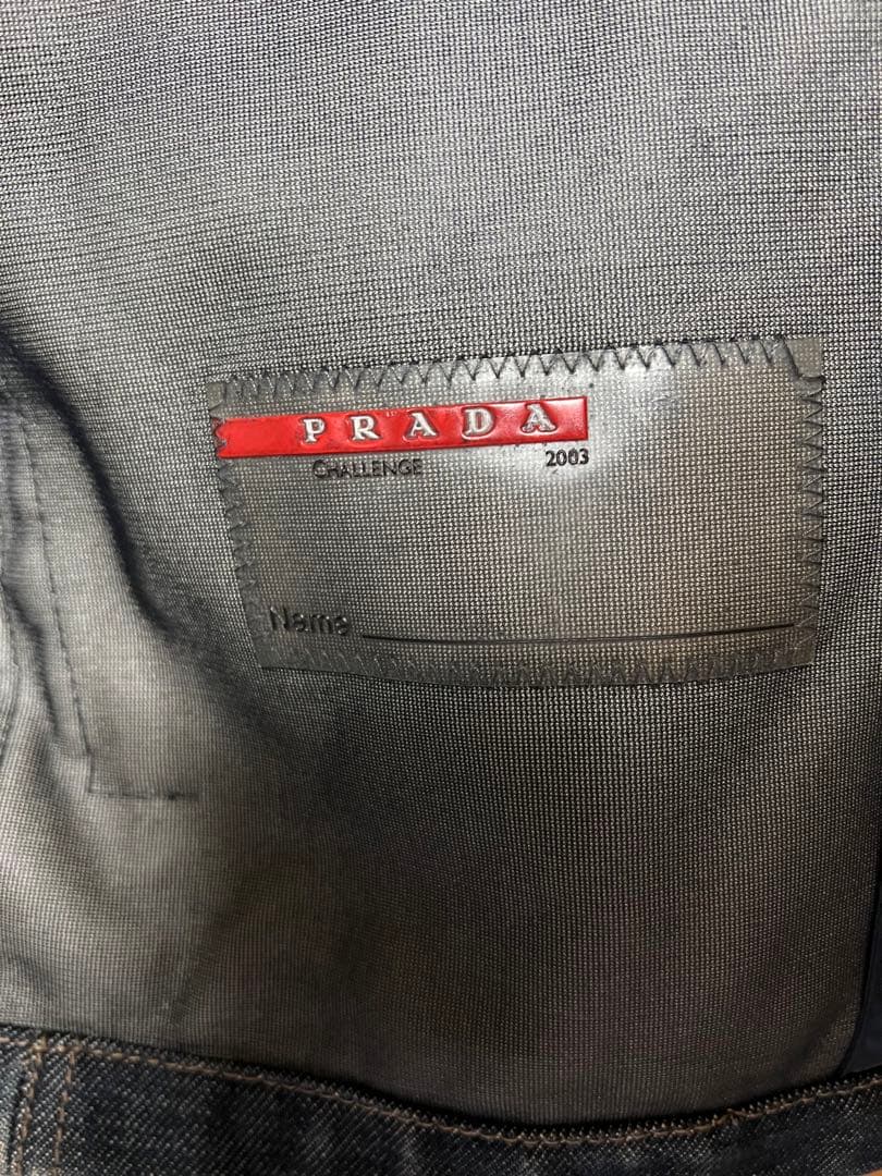 PRADA SPORT 2003 CHALLENGE デニムボンバージャケット