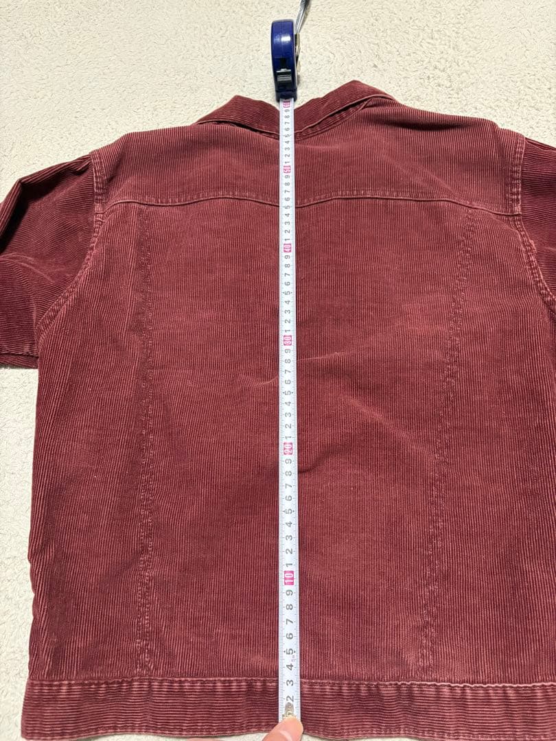 Levi's バーガンディ コーデュロイジャケット