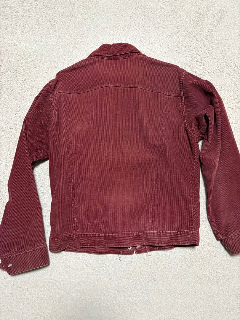 Levi's バーガンディ コーデュロイジャケット
