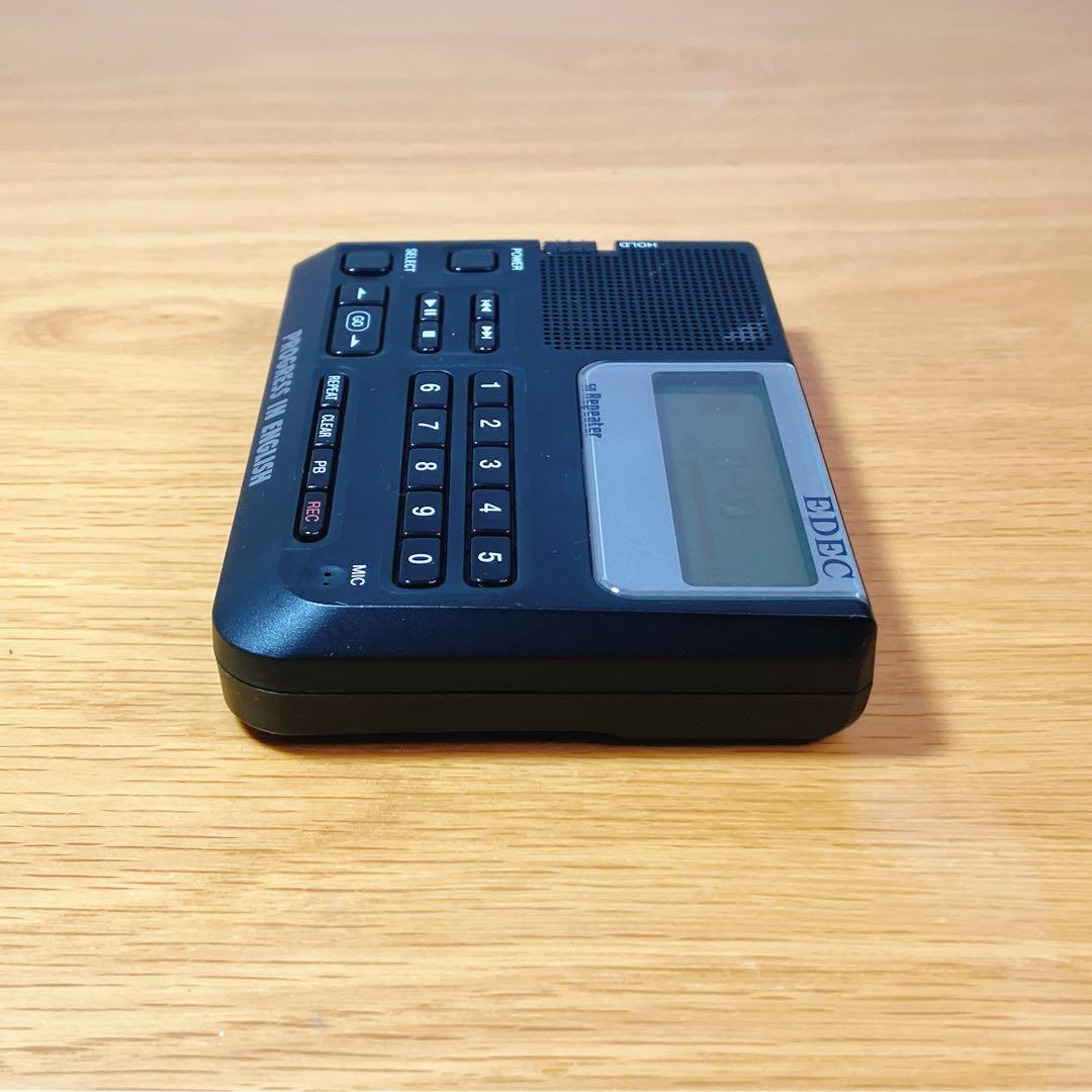 動作品】EDEC SDE-200 SDリピーター 英語学習 録音再生