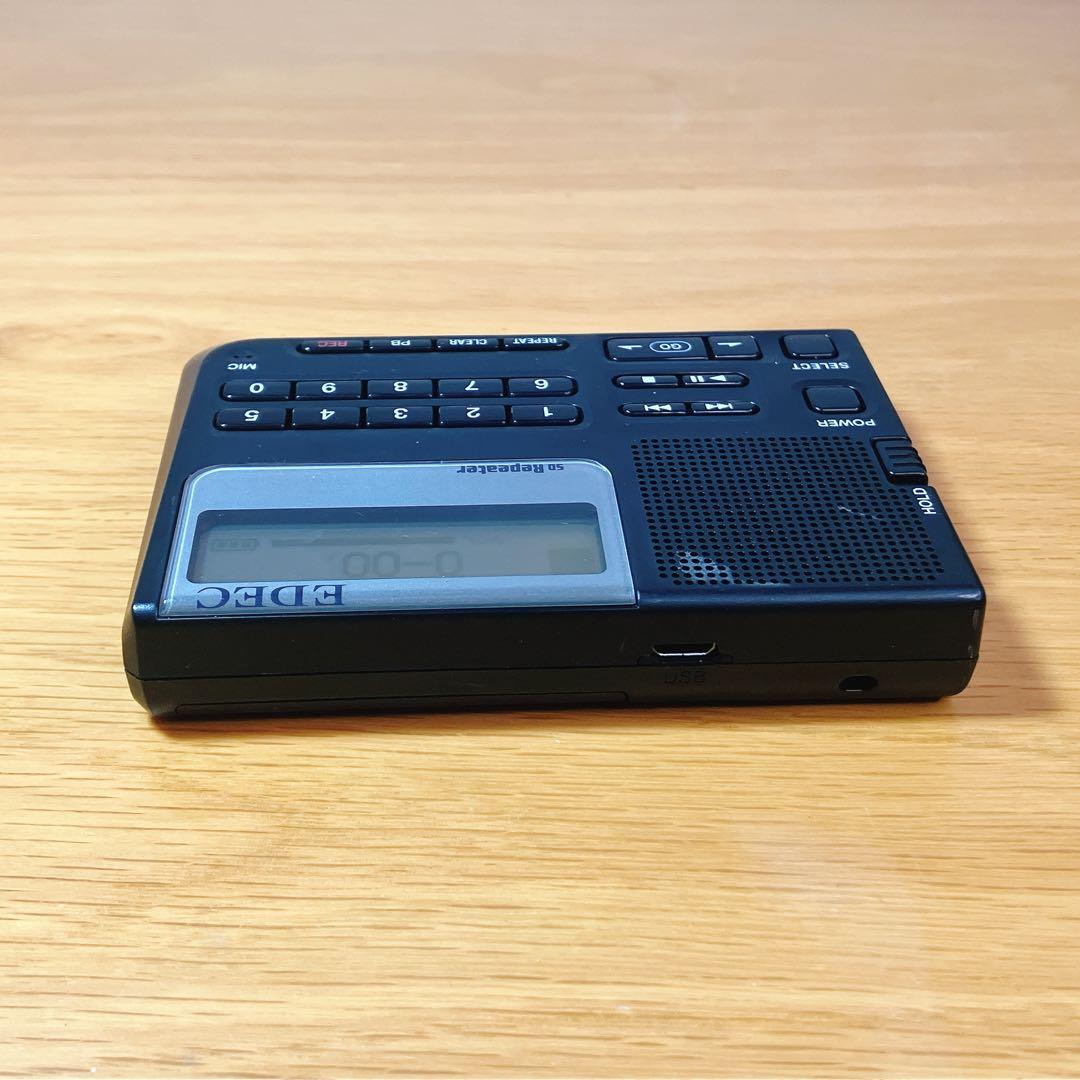 動作品】EDEC SDE-200 SDリピーター 英語学習 録音再生