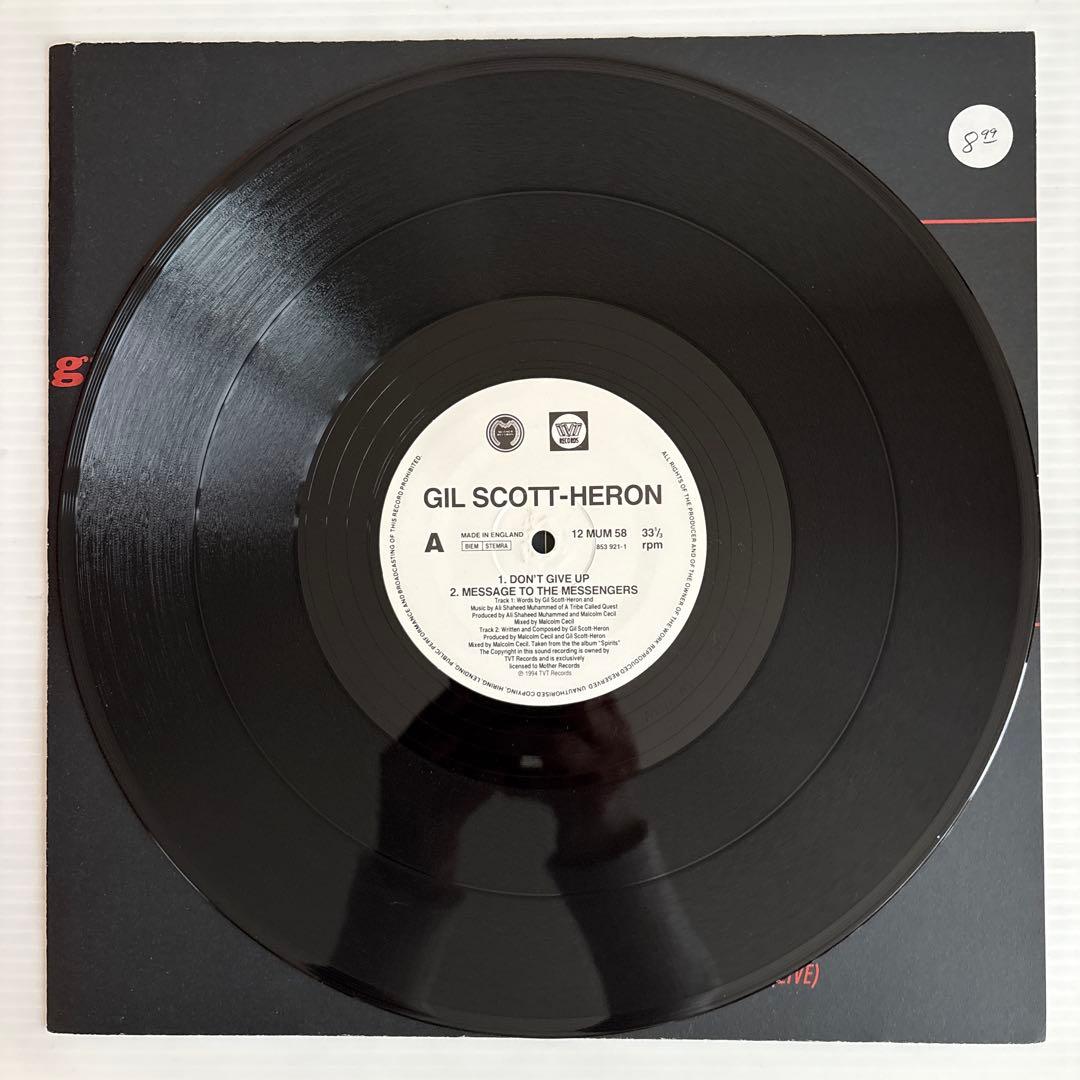 【UK盤】gil scott-heron THE BOTTLE (LIVE)