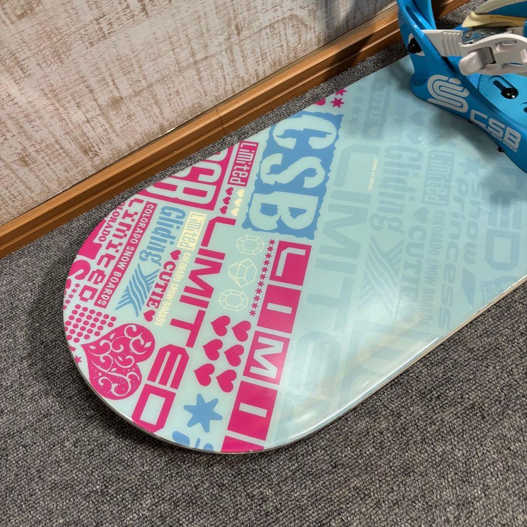 【送料無料】CSB スノーボードセットブーツ225ケース付き