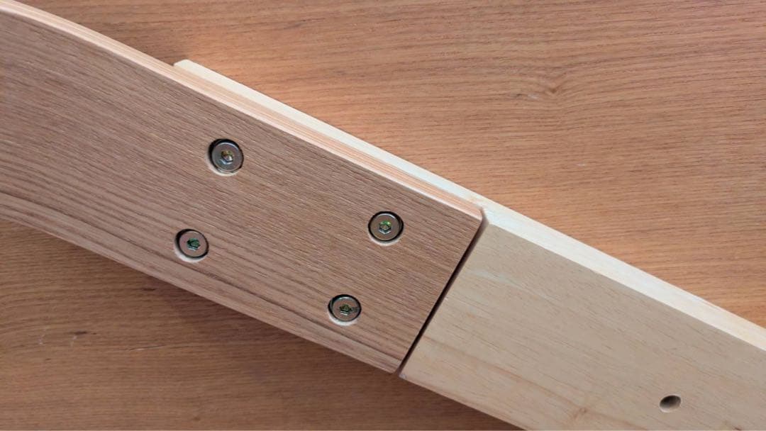 無印良品 タモ材 オーバル リビングテーブル センターテーブル 北欧スタイル