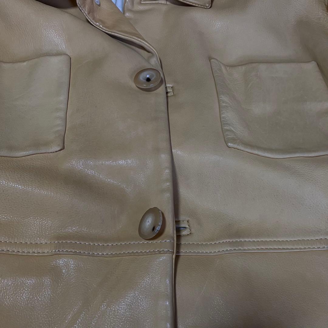 90年代ヴィンテージ レザーコートTHINKTANK LATNAYLOR