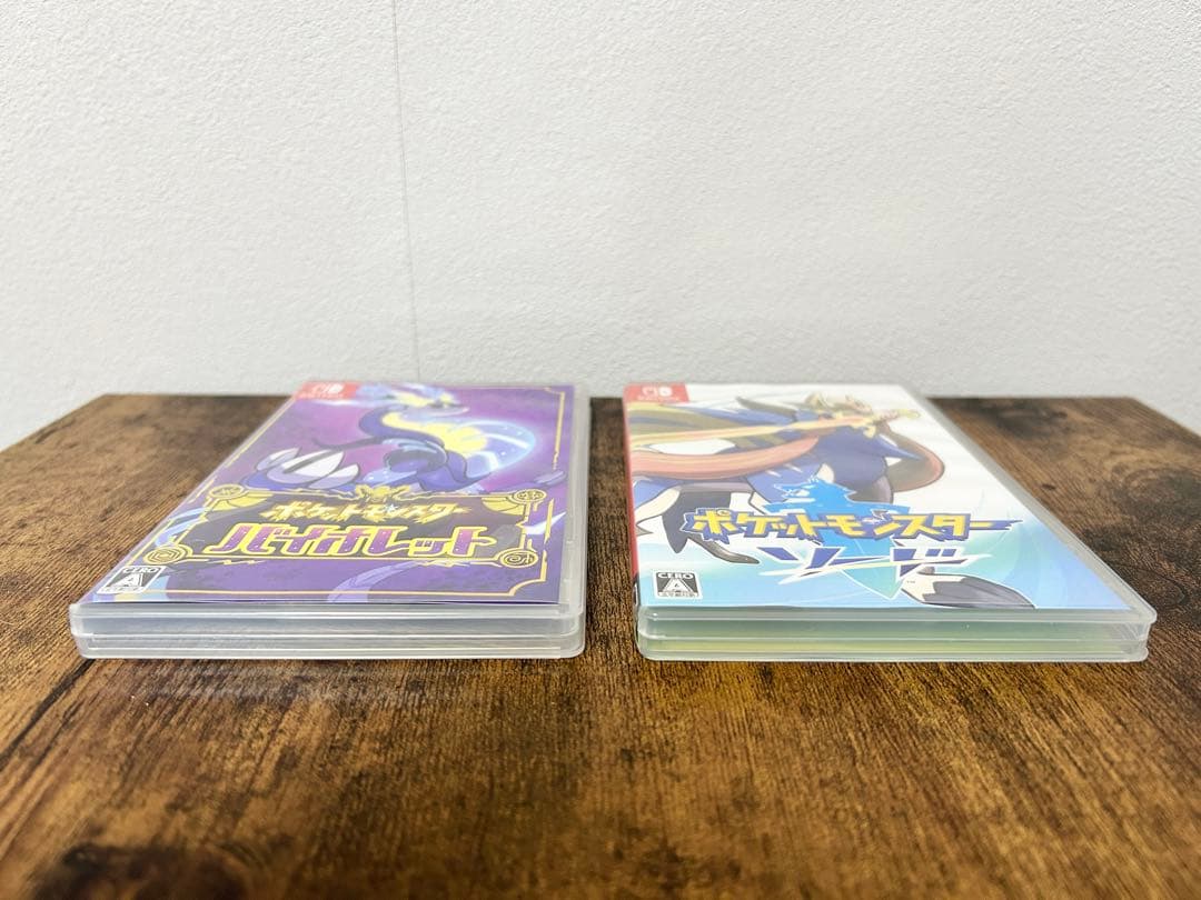 【ポケモン】ソード＆バイオレット Switch パッケージ版ソフト 2点セット