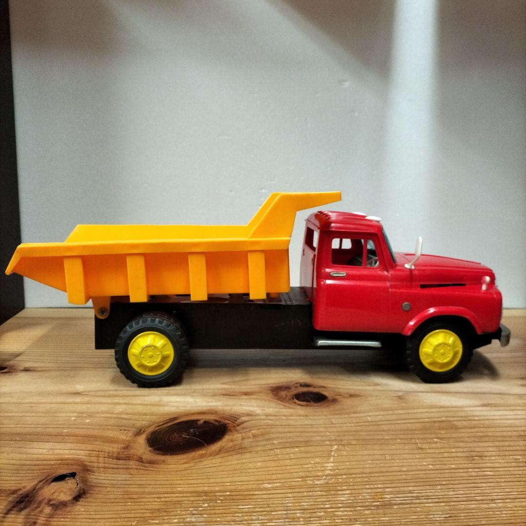 ヨネザワ　大型ダンプカー　ブリキ