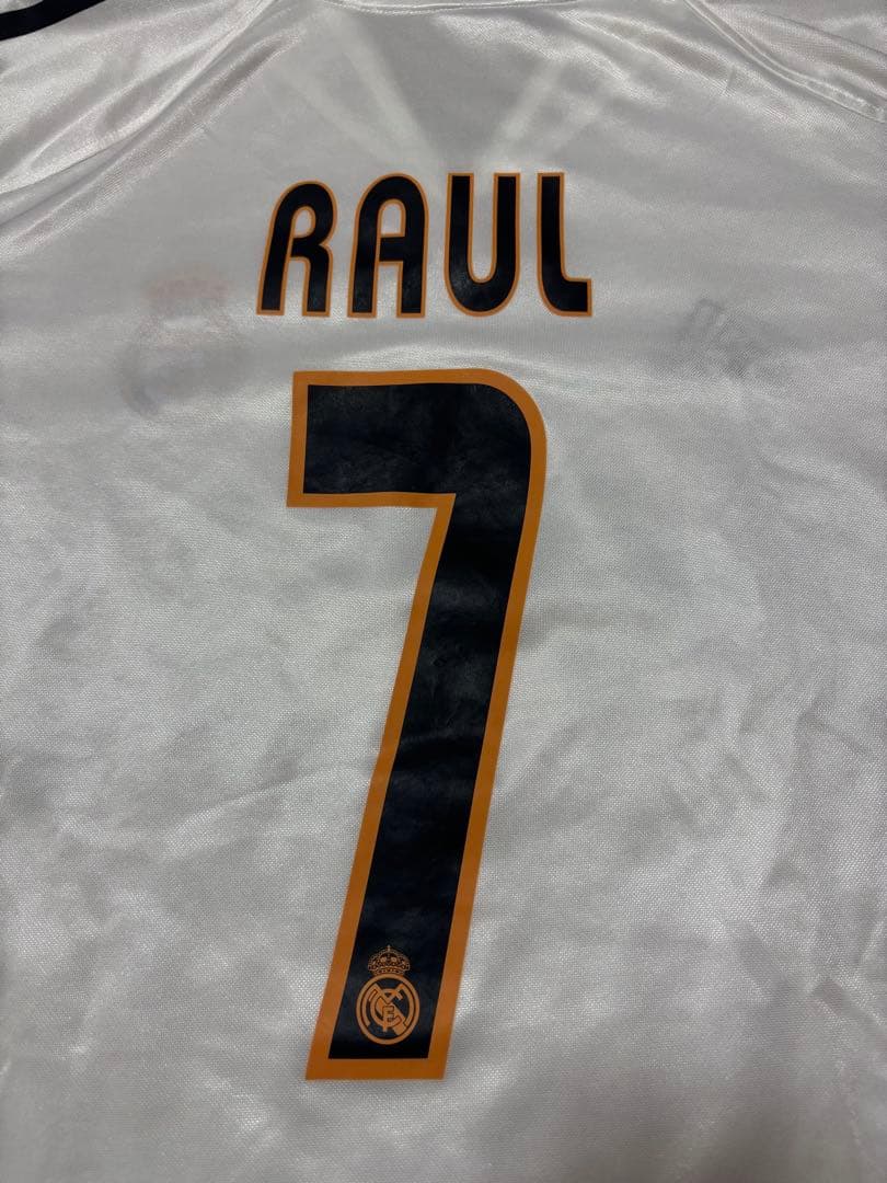 サッカー　レアルマドリード RAUL ラウール　ユニフォーム