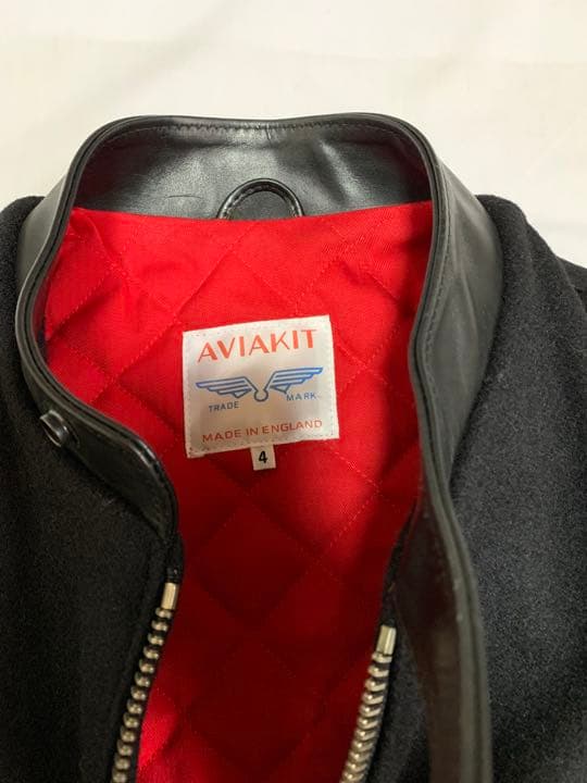 3月22日まで1.2万円OFF【美品】　ルイスレザー　メルトン生地　シングルライ