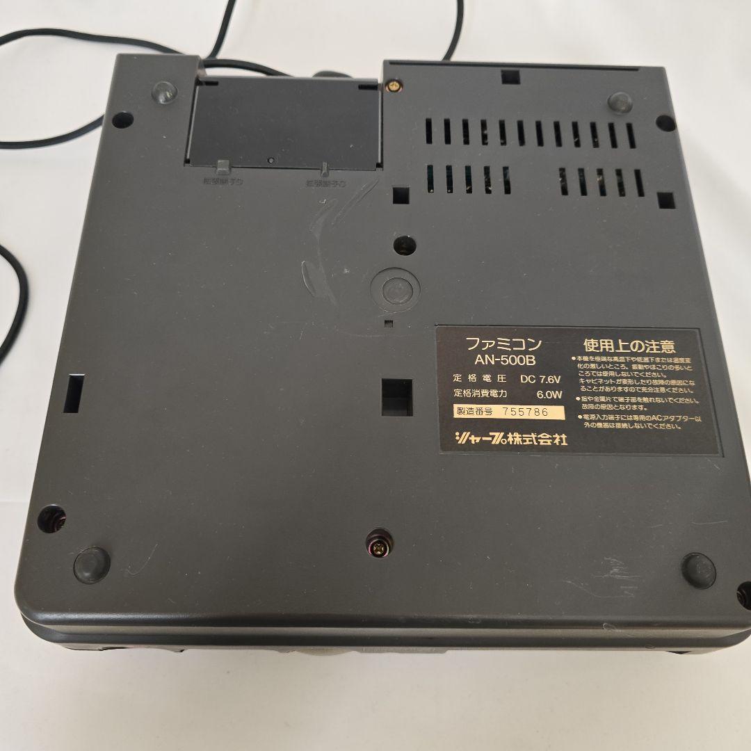 SHARP ツインファミコン AN-500B 本体 コントローラー
