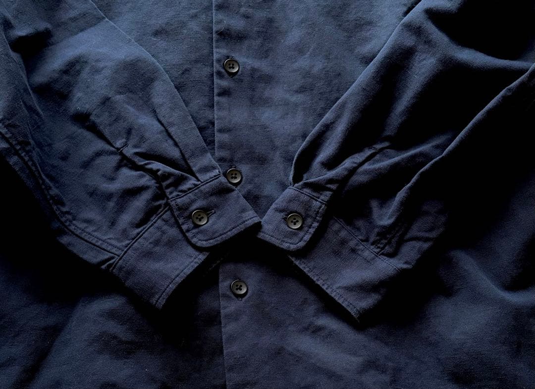 【美品】prit 綿麻シャツジャケット