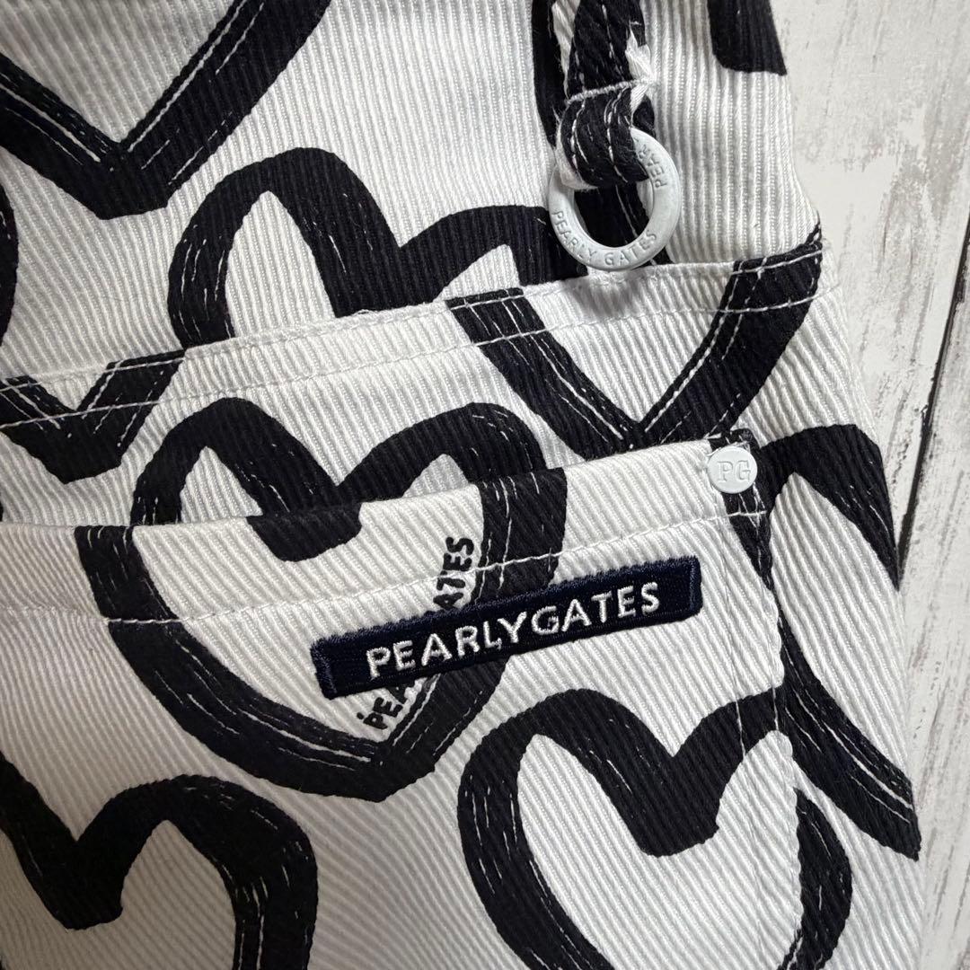 PEARLY GATES ハート柄スカート