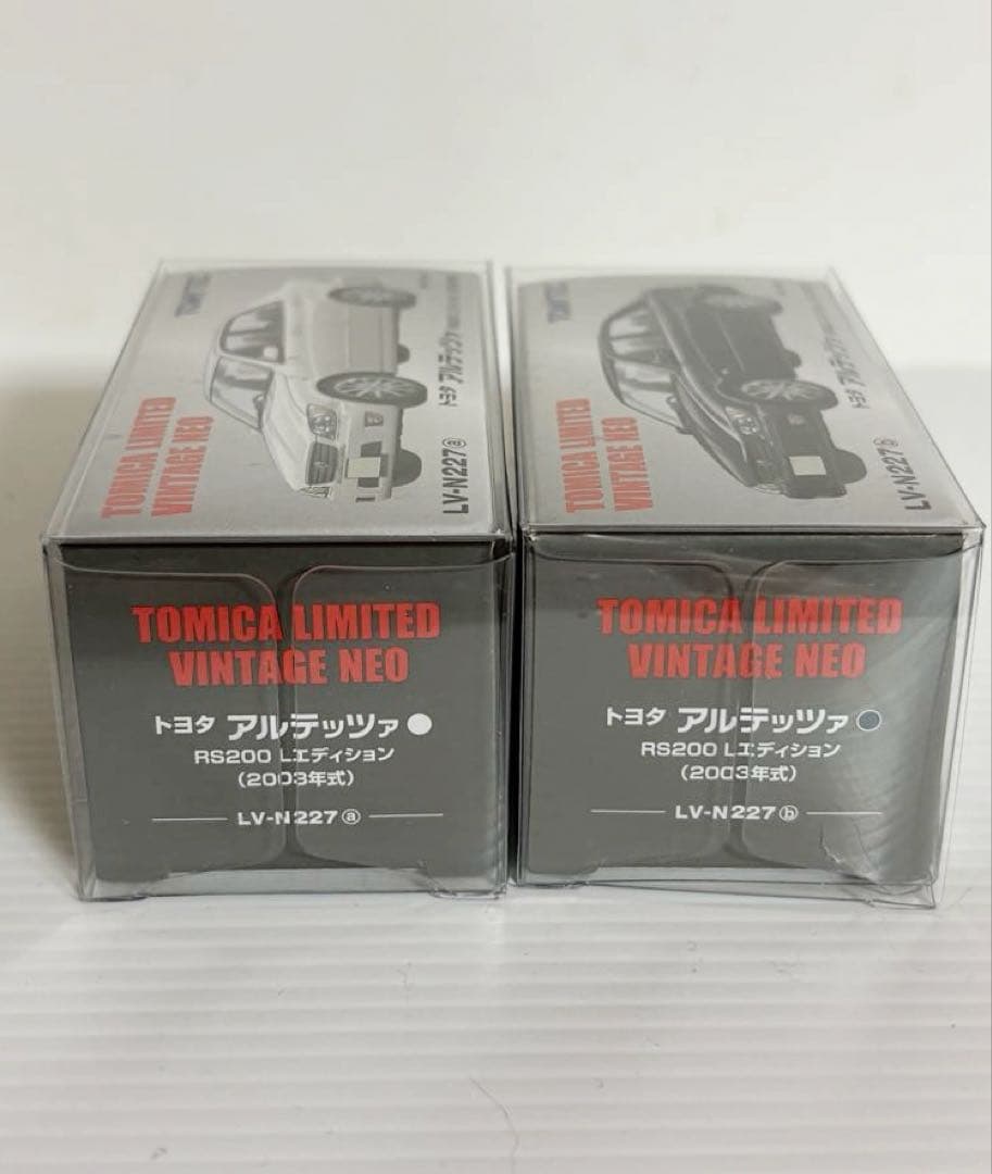 トミカリミテッドヴィンテージ ネオ　トヨタ アルテッツァ RS200 2台