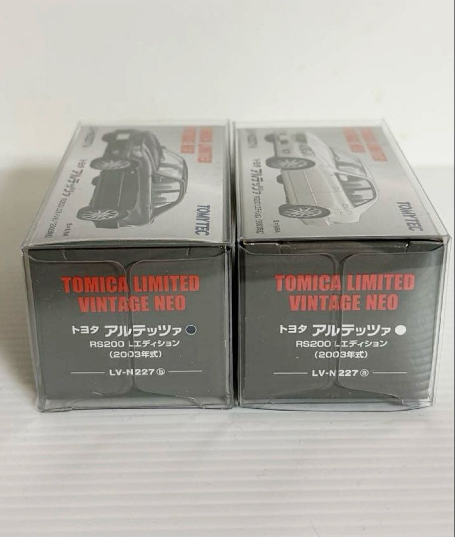 トミカリミテッドヴィンテージ ネオ　トヨタ アルテッツァ RS200 2台