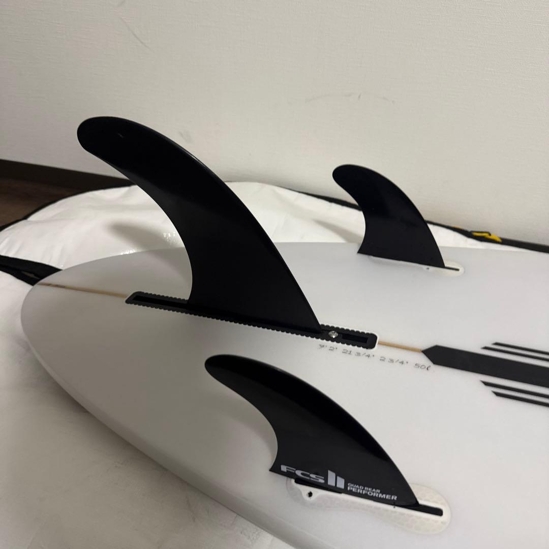 (湘南手渡し希望)サーフボード 7'2\" 50Lクロスギア　キラーサーフ