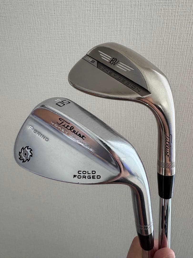 Titleist Vokey ボーケイSM8 とコールドフォージド 2本セット