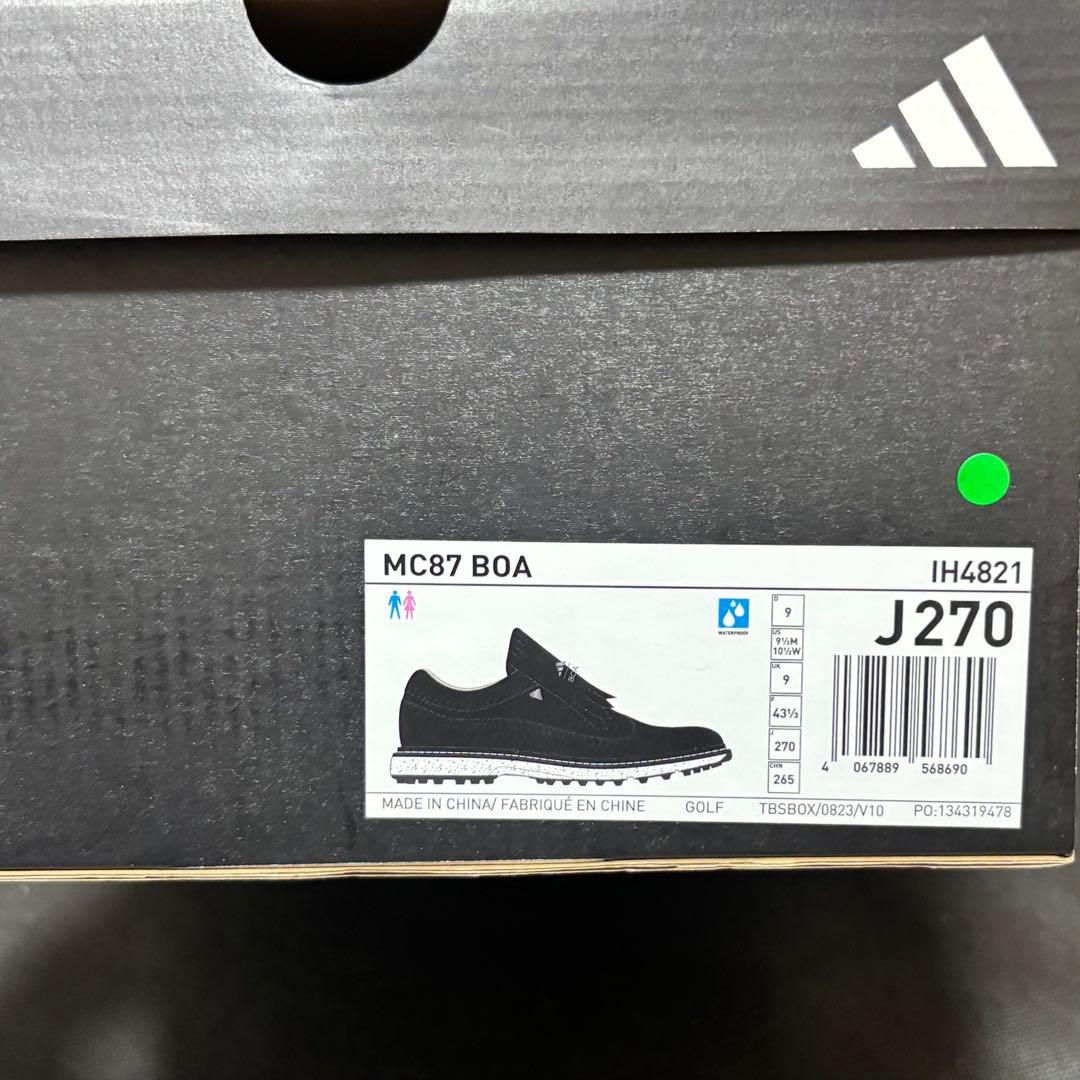 【ボア】27cm adidas Golf MC87 BOA 正規 ゴルフシューズ