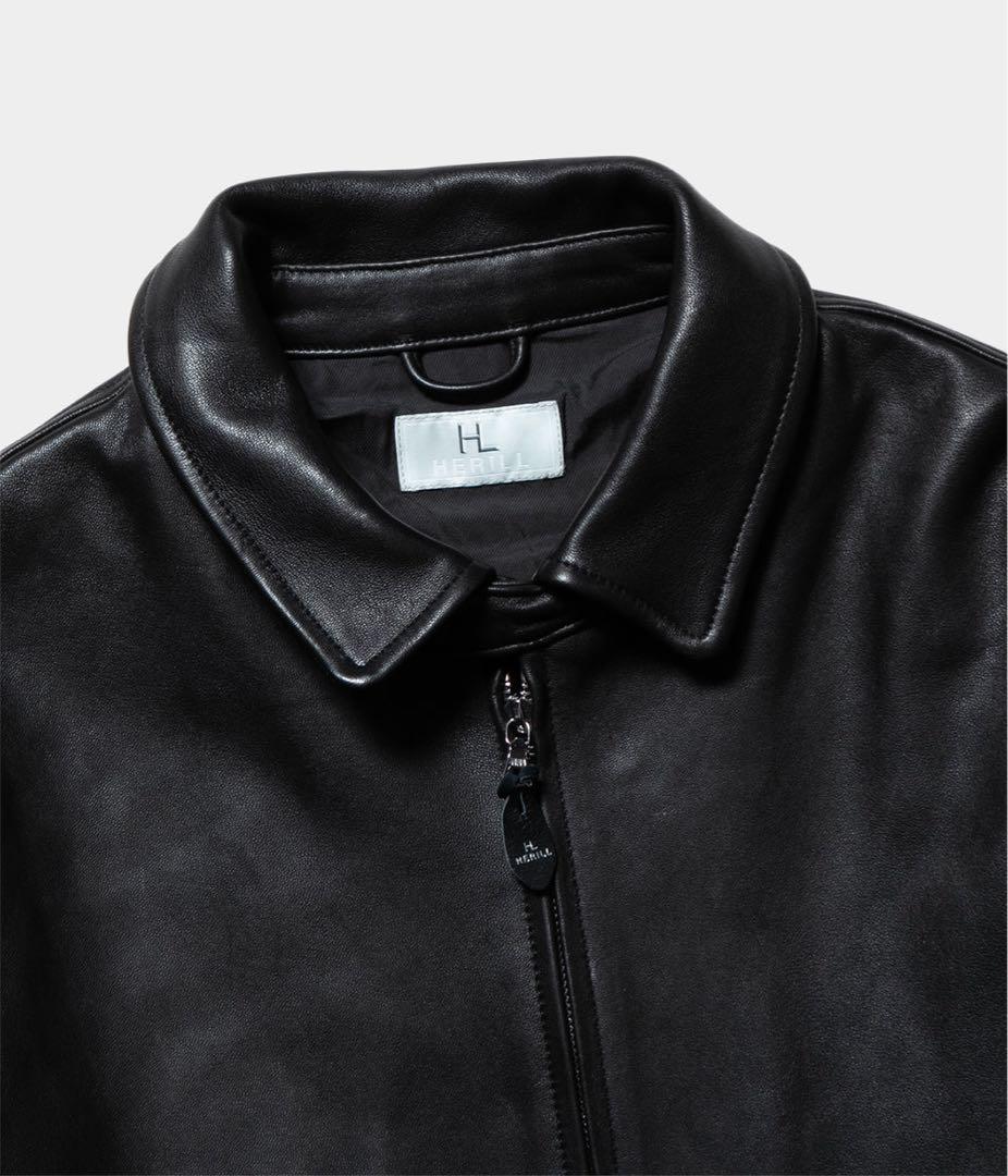 【3/3限定】HERILL \"LAMB LEATHER JACKET\" 24AW