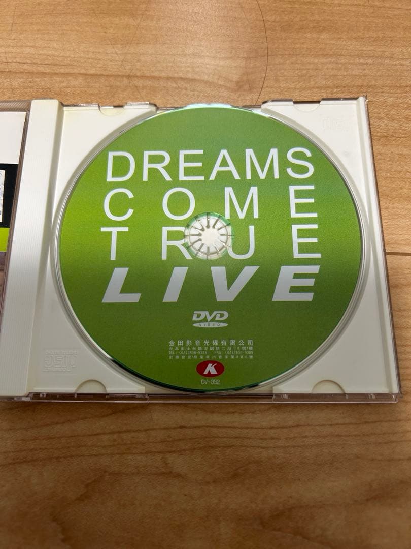 DREAMS COME TRUE LIVE 海外盤DVD