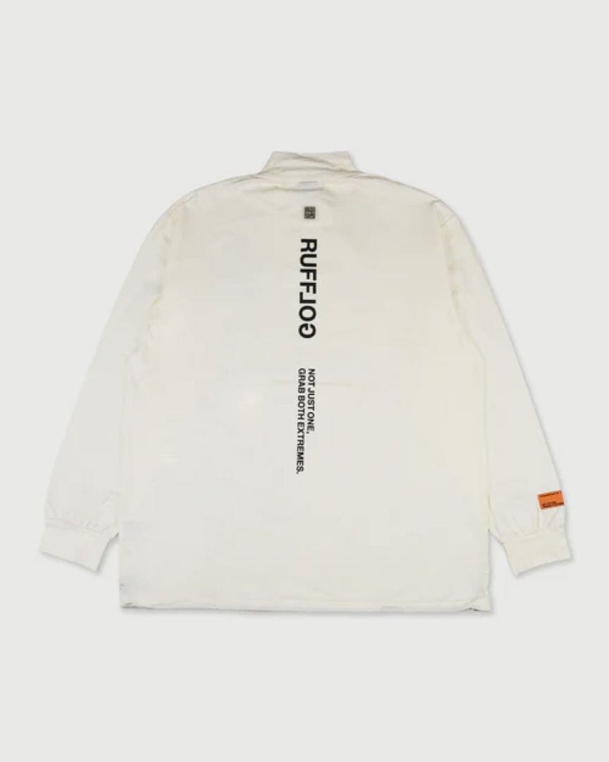 新作　RUFFLOG LOGO L/S MOCK NECK サイズXL