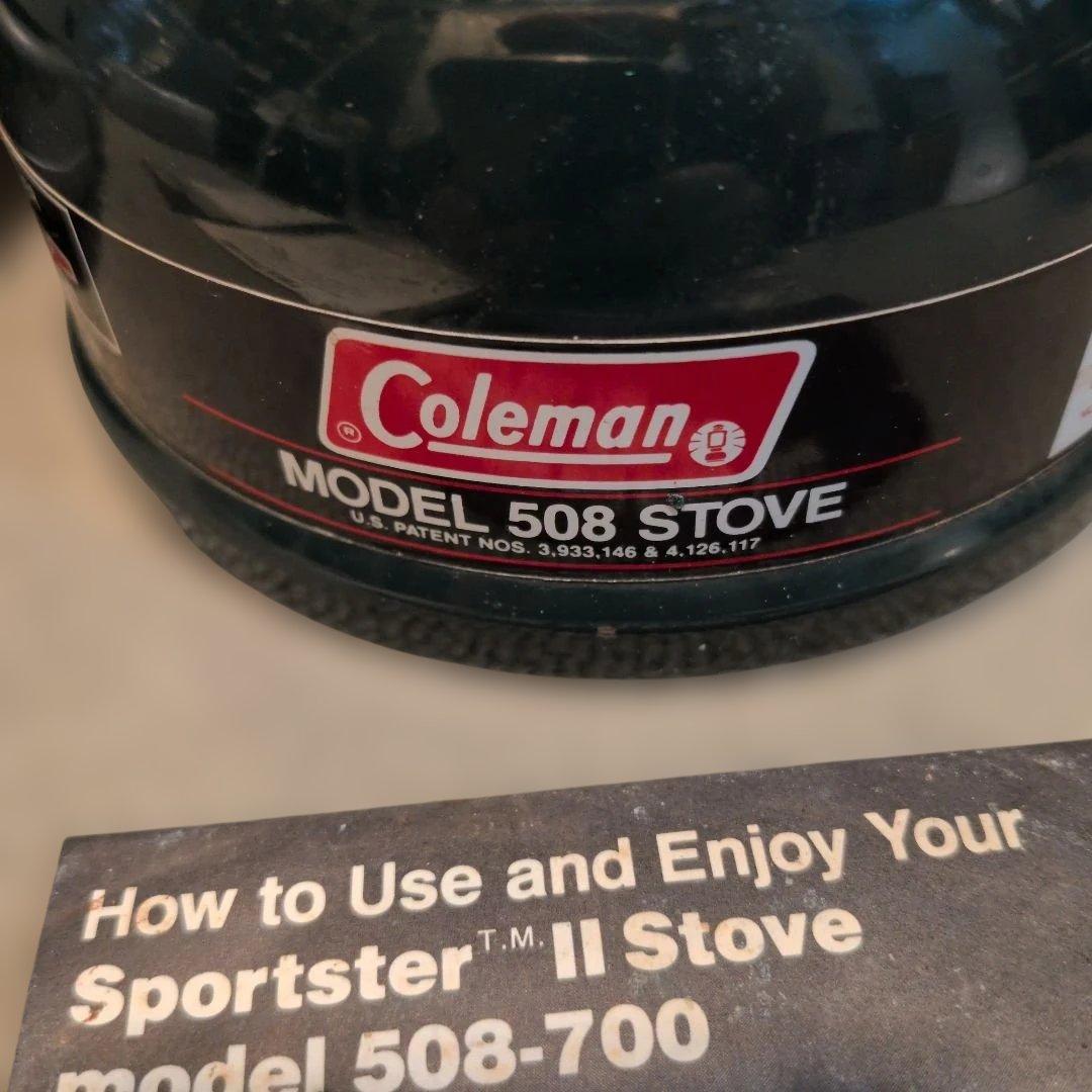 Coleman MODEL 508 STOVE シングルバーナー（ケース付）