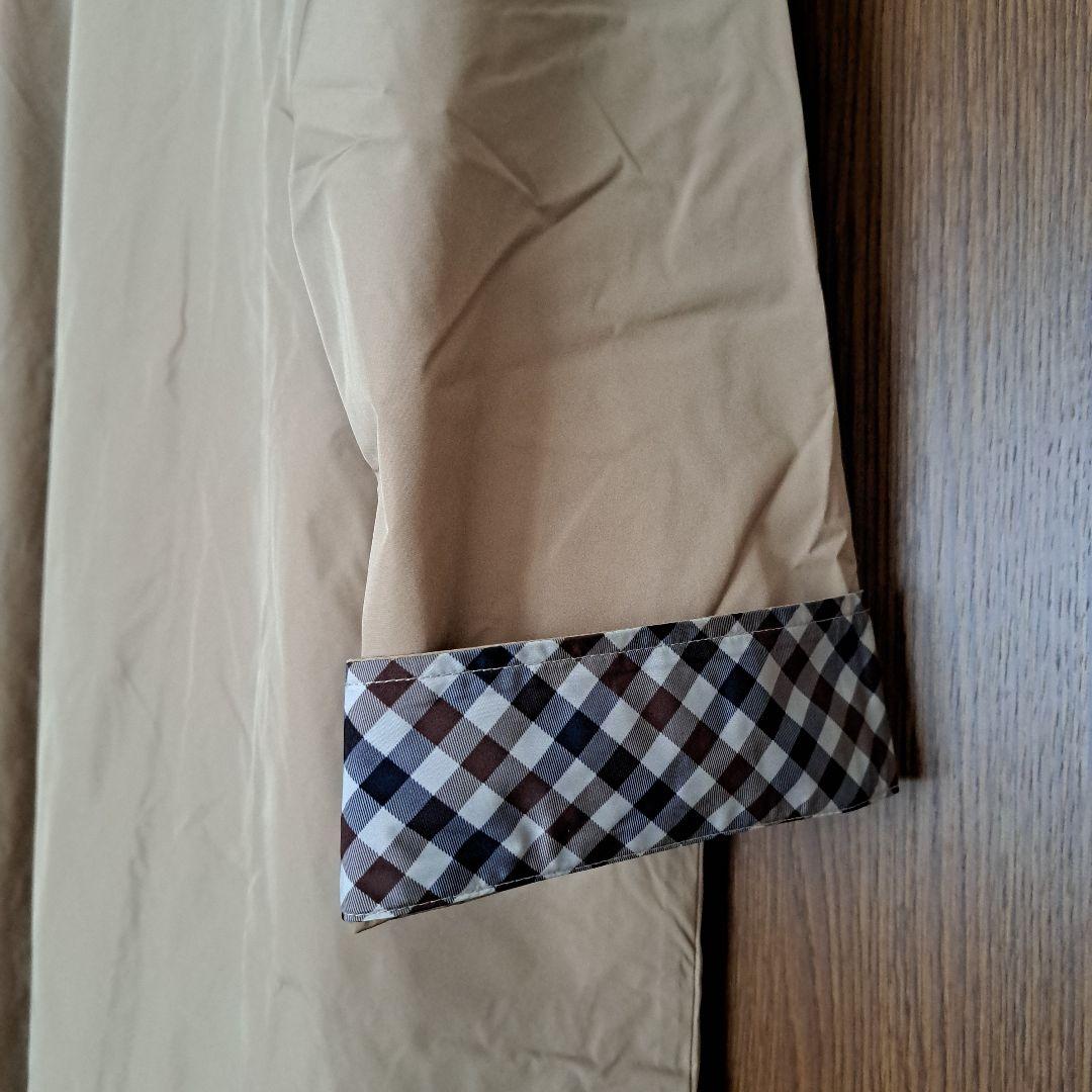 Aquascutum ベージュ レインコート