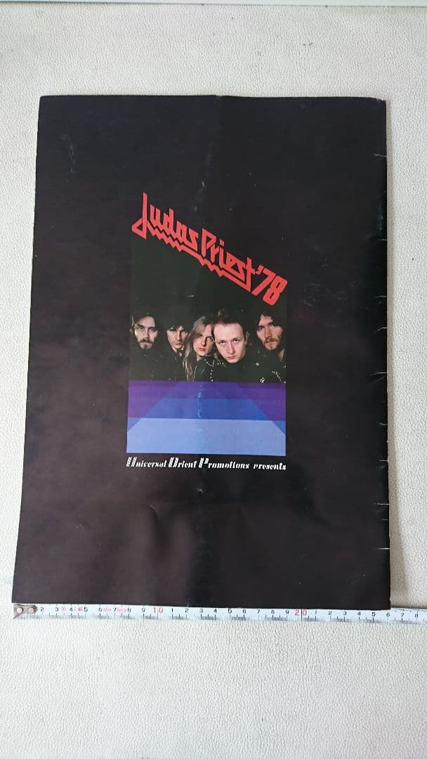 Judas Priest 78 日本公演パンフ ジューダスプリースト