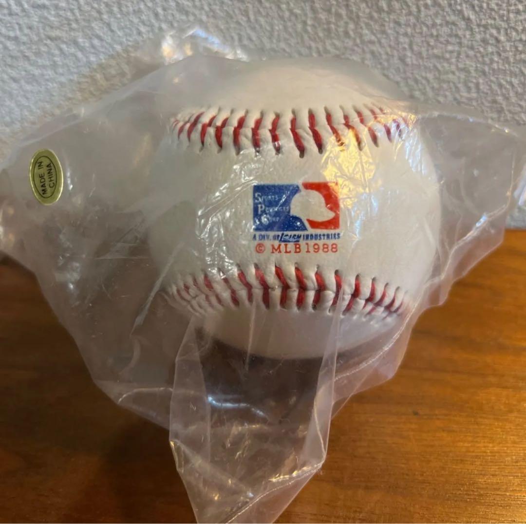【未開封】1988年　アトランタ ブレーブス　 ロゴボール MLB