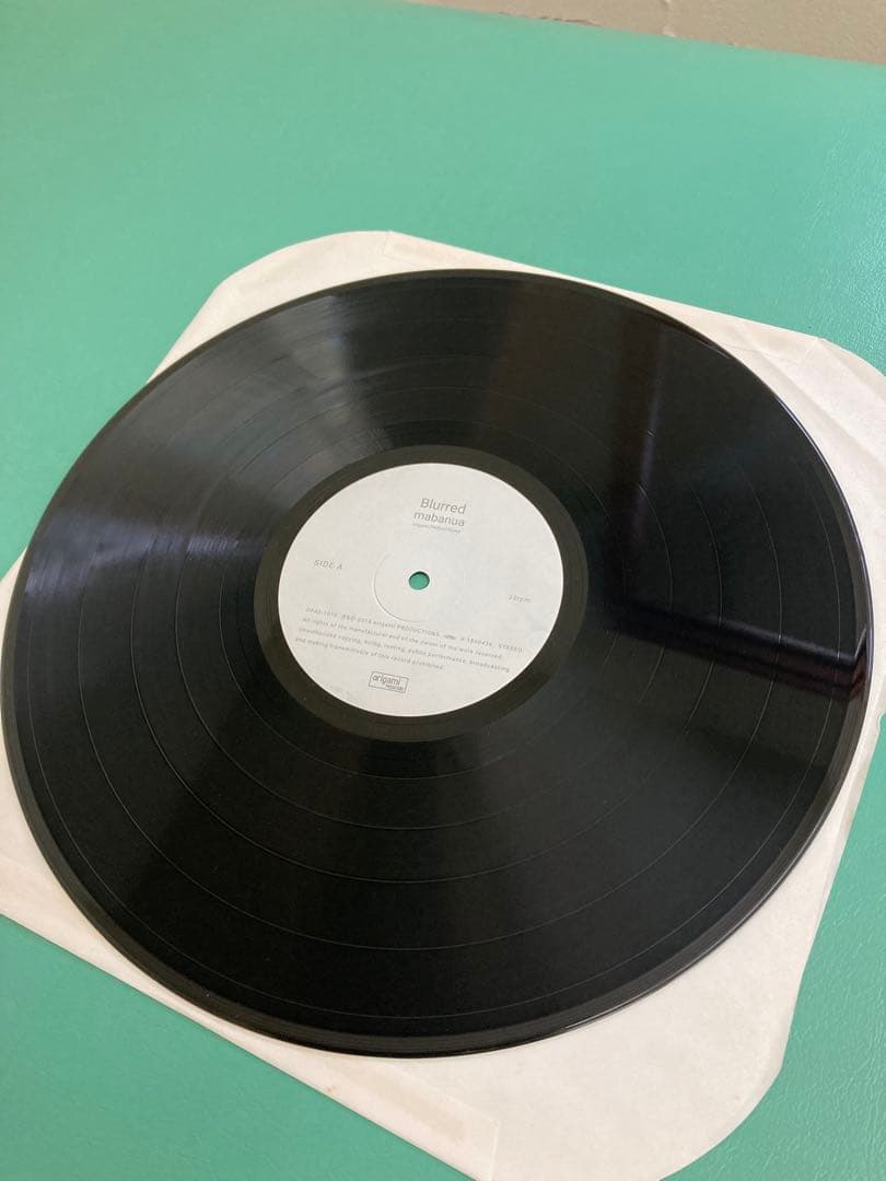 mabanua / Blurred 中古レコード