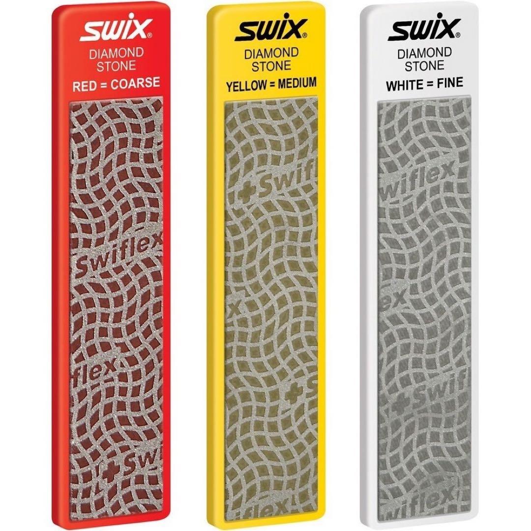 SWIX　ダイヤモンドストーン　100mm　3点セット　ダイアモンドファイル