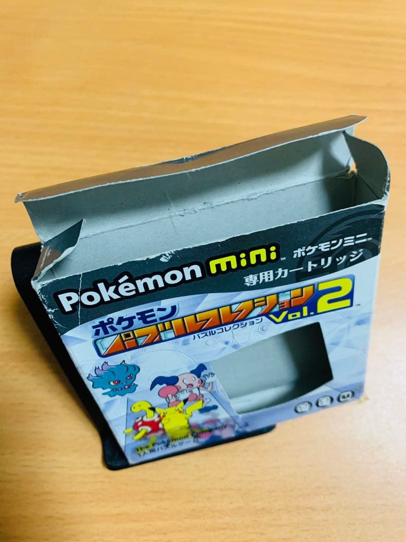 ポケモンミニ　専用カードリッジのみ　ポケモンレースミニ　箱あり一部破損