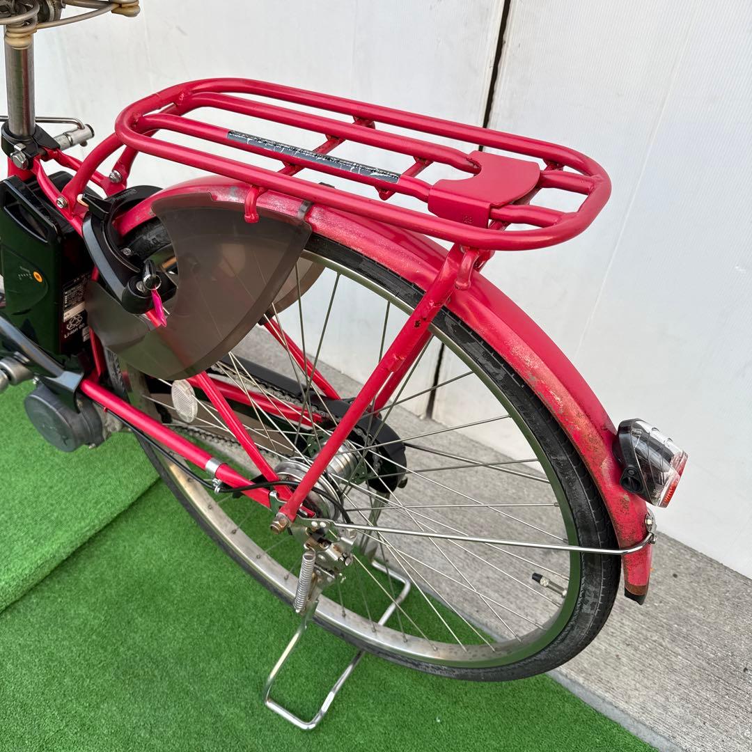 Panasonicパナソニック電動アシスト自転車26インチ レッド