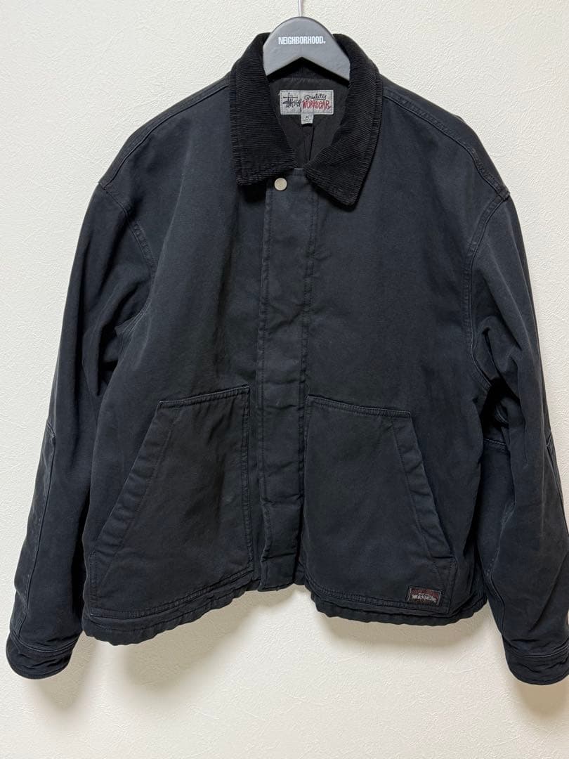 ジャケット・アウター Stussy Workgear Jacket Black M