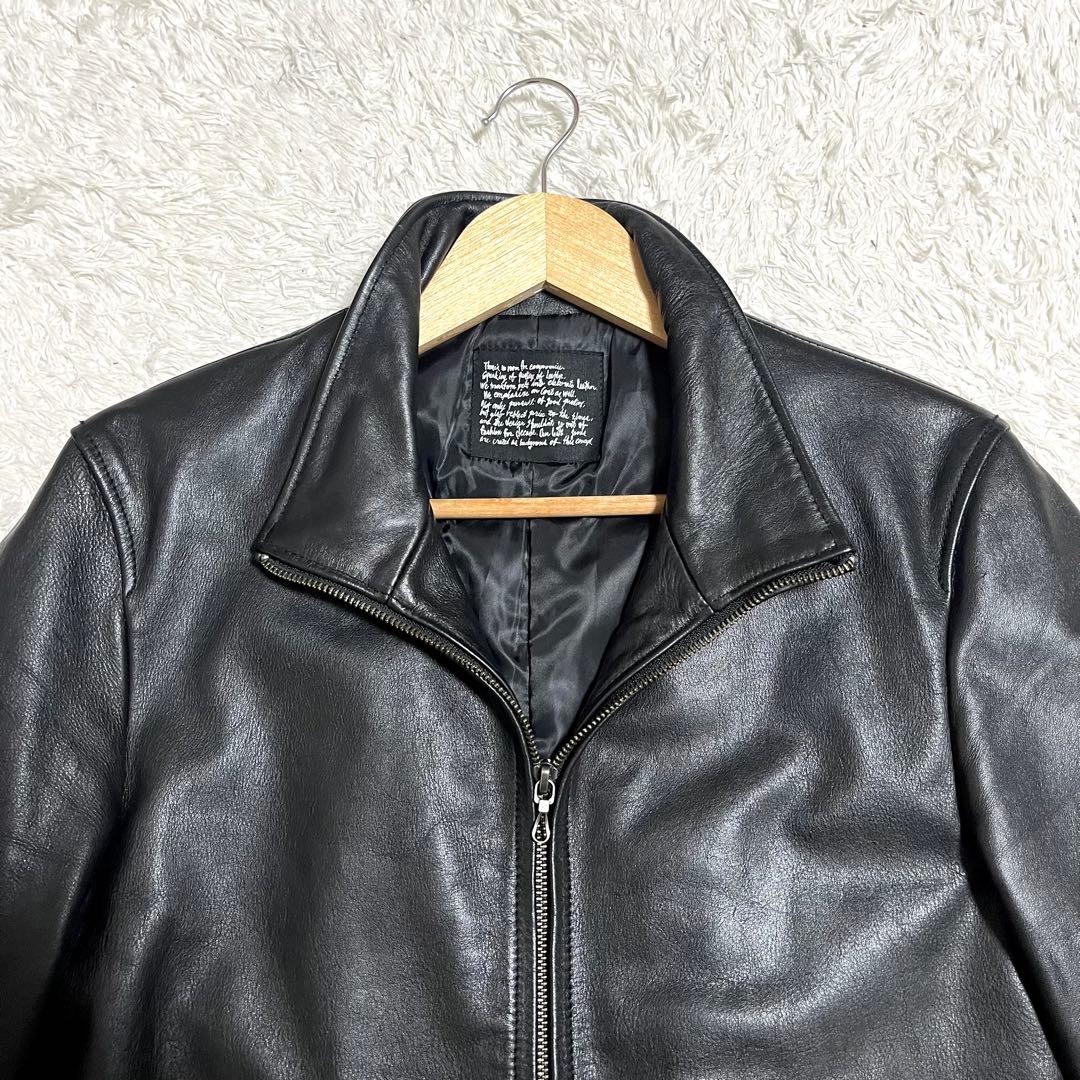 ✨美品✨ナノユニバース レザージャケット THERMOLITE 牛革 Lサイズ