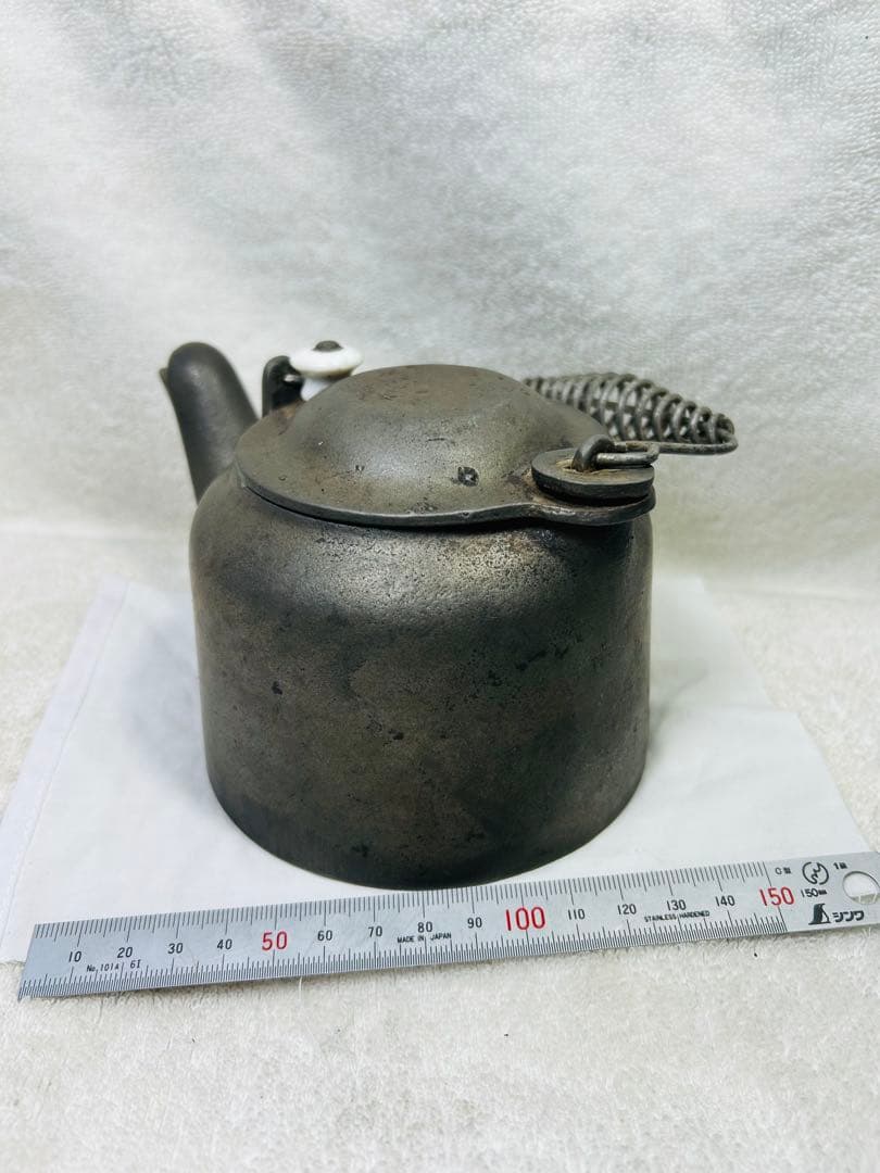 超美品　ワグナーの小型のビンテージ 鋳鉄製ケトルの出品です。 Type A刻印