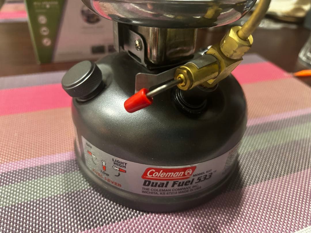 【未使用】コールマン Coleman Dual Fuel 533