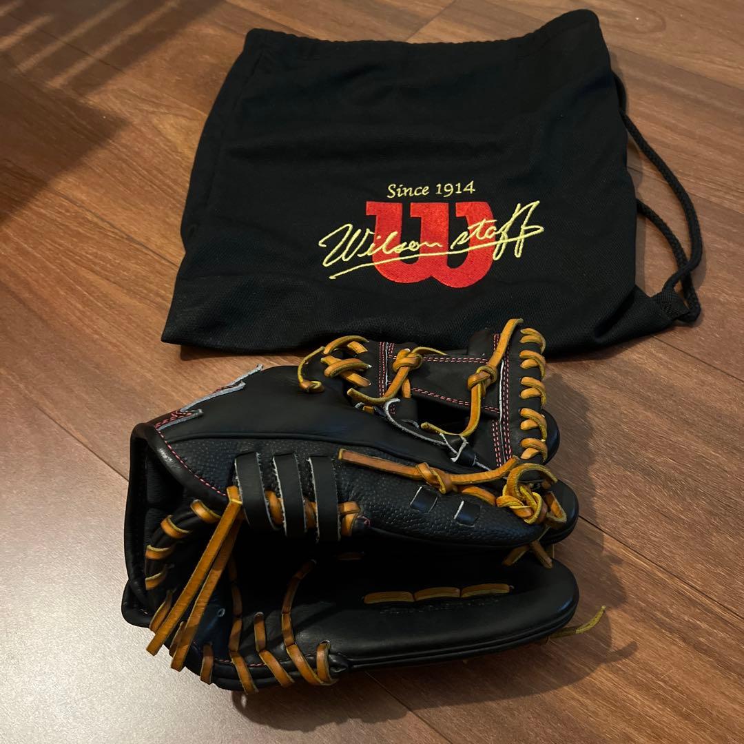 ウイルソン(Wilson) 内野手用、遊撃手　右投げ(L) ブラック　限定品