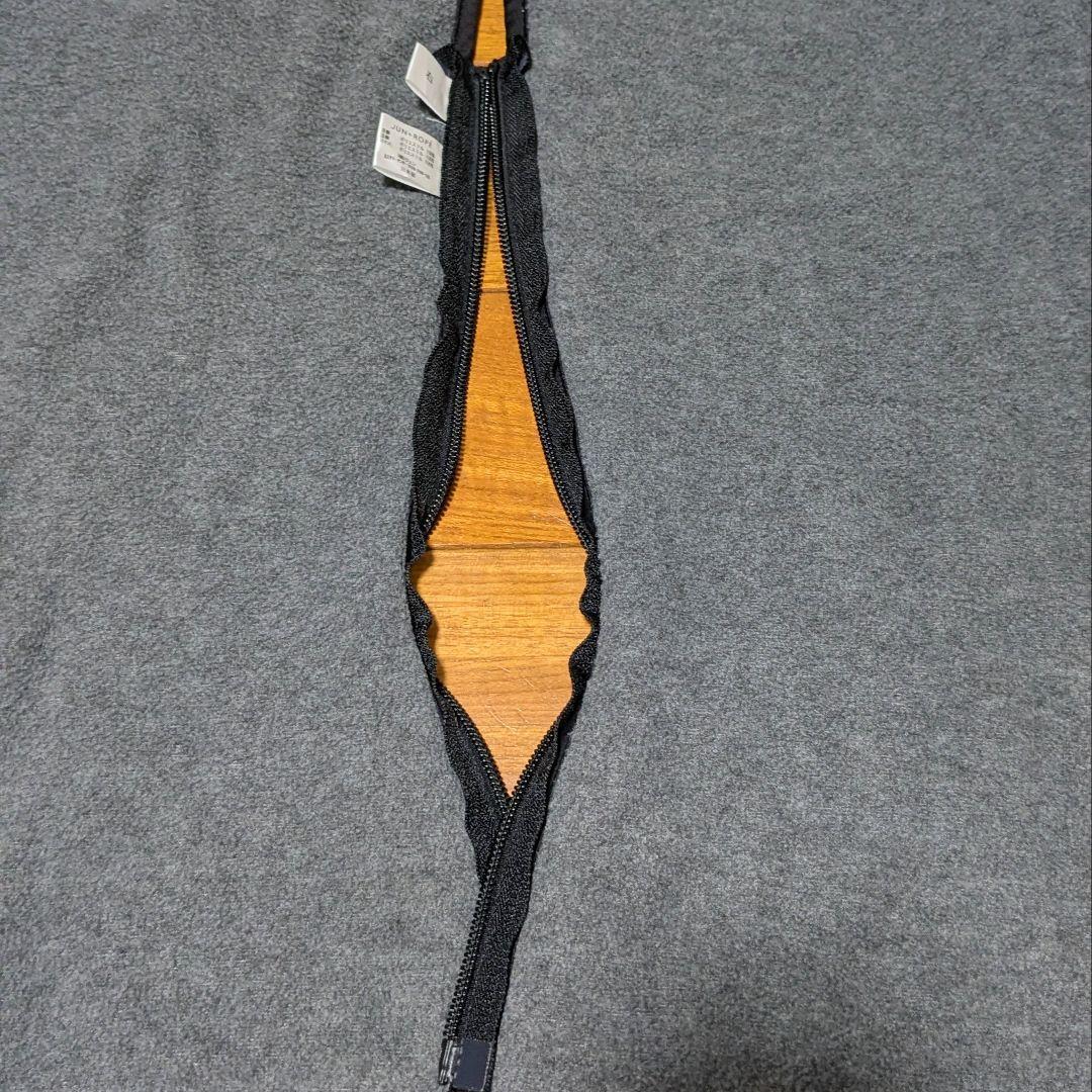 JUN&ROPE ファスナー付レッグウォーマー