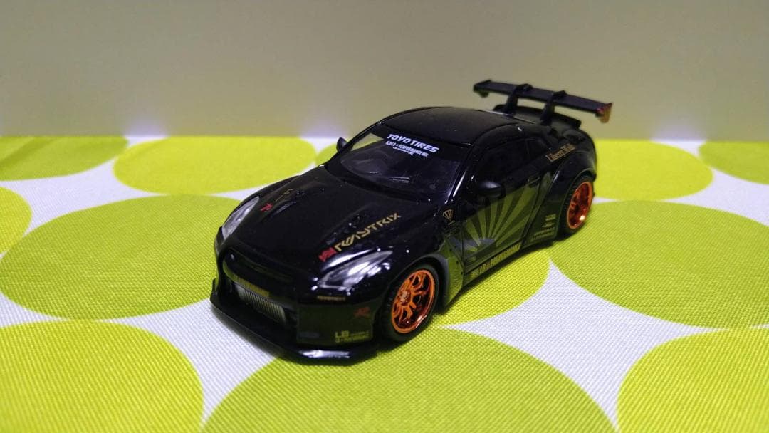 MINI GT LB★WORKS 日産 GT-R Black