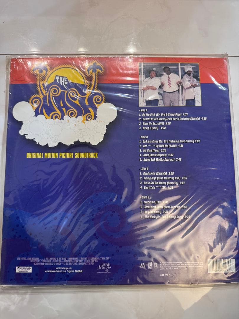 洋楽 Dr.Dre Snoop Dogg The Wash OST 2LP