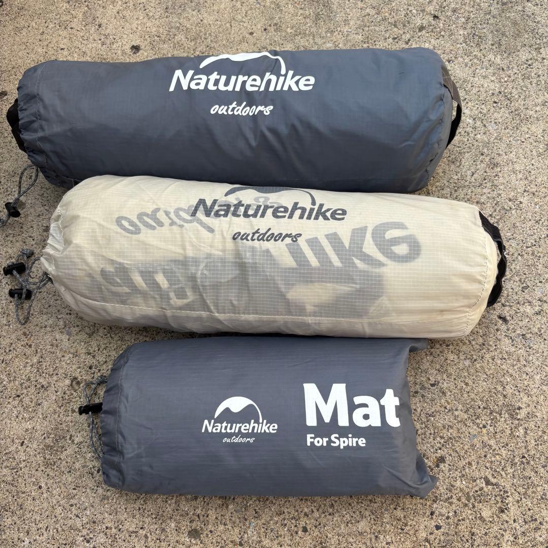 Naturehike 登山　ワンポールテント　1人用 ソロキャンプ 超軽量