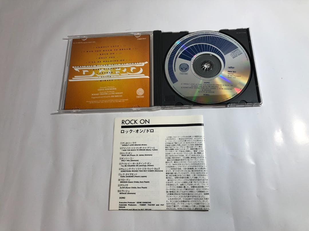 CD ロック・オン/DORO　見本盤