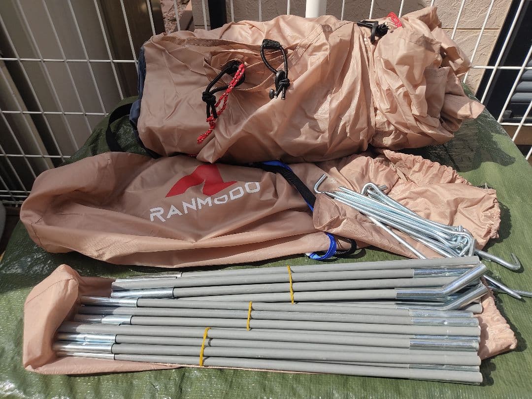 RANMODO ベージュ キャンプテント